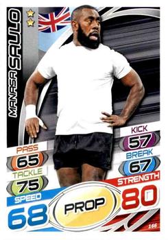 2015 Topps Rugby Attax #166 Manasa Saulo Front